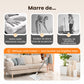 🧹Serpillère Réutilisable – Pince Biomimétique Auto-Serrante, Manche Télescopique 100 cm, Rotation 360° & Écologique (Multi-Surfaces) !
