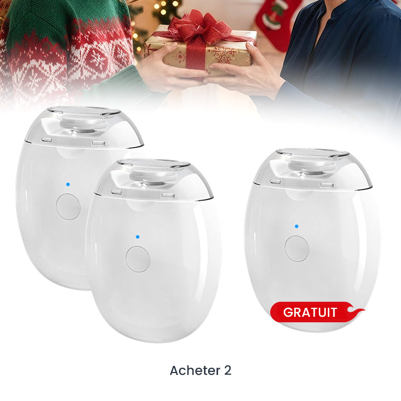 🔥50% DE RÉDUCTION✨Ponceuse à Ongles Auto💅3 Vitesses Réglables, Silencieuse, LED Integrée pour Soin Précise✨