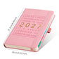 📅 PROMO FLASH : 50% DE RÉDUCTION ! 📓 Carnet-Calendrier 2027 – A5 – Une Page par Jour & Dates Imprimées for Notes Quotidiennes & Organisation ✨