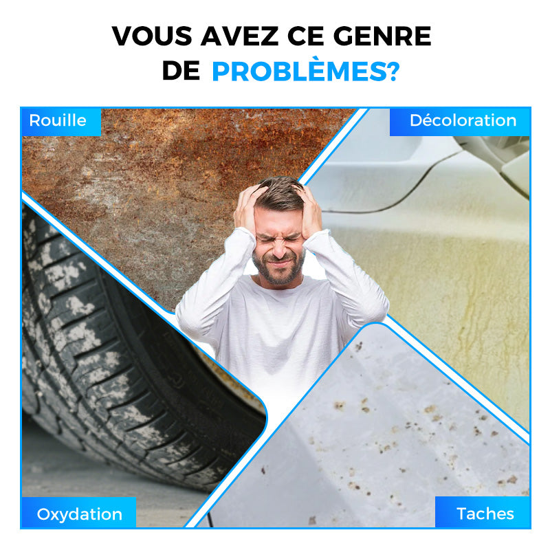 🎁🚗Spray d'élimination de particules de rouille et de fer de voiture✨🔥Achetez 3 obtenez 2 gratuit
