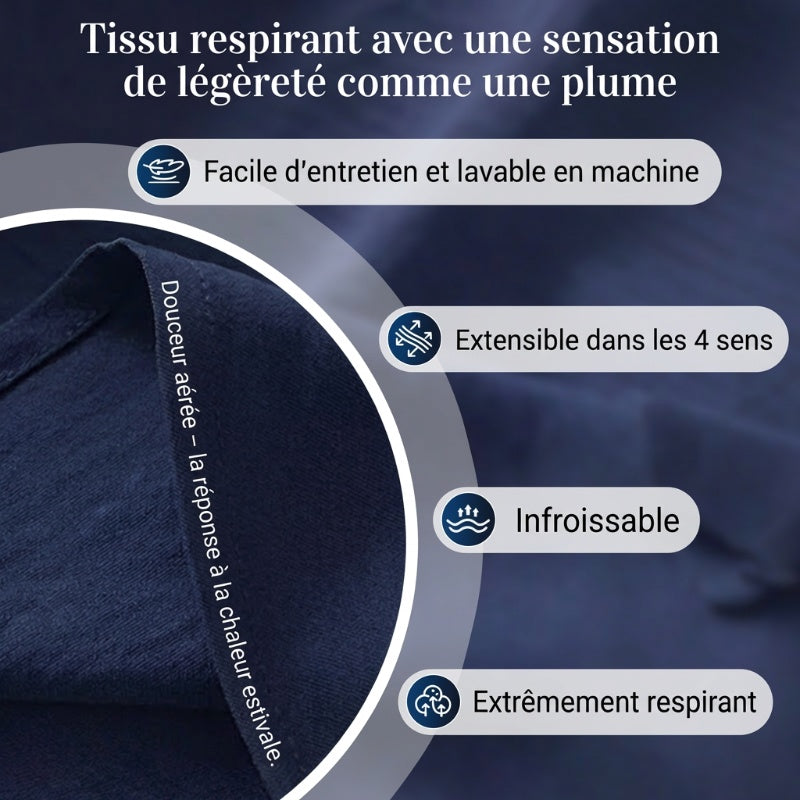 👕 50% DE RÉDUCTION! 🌸 Top Ample Uni à Manches Courtes – Tissu Léger, Coupe Décontractée & Polyvalent ✨