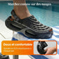 👟50% DE RÉDUCTION🌬️Sandales Homme Polyvalentes 2 en 1 – Semelle Épaisse EVA, Antidérapantes & Ultra-Légères Respirantes🏃‍♂️
