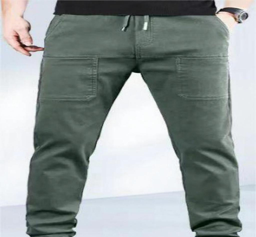 🥰Pantalon cargo haut, extensible et résistant, avec plusieurs poches