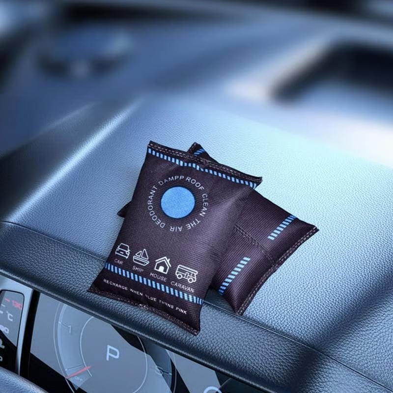 ✨Déshumidificateur de Voiture Réutilisable en Gel de Silice - Absorbe l'Humidité et Élimine la Condensation sur Pare-brise & Intérieur 🔄🌬️