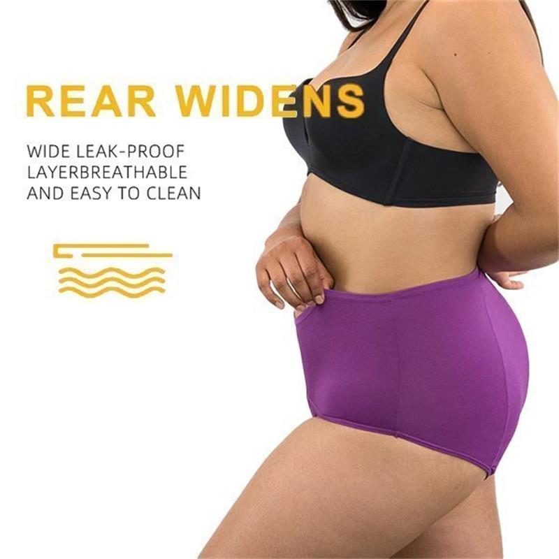 🎉 Dernier jour : 3 achetés, 2 offerts 🎉 Les culottes anti-fuites à taille haute les plus vendues de 2026 ✨ Douces comme du beurre et ultra-élastiques 🍃