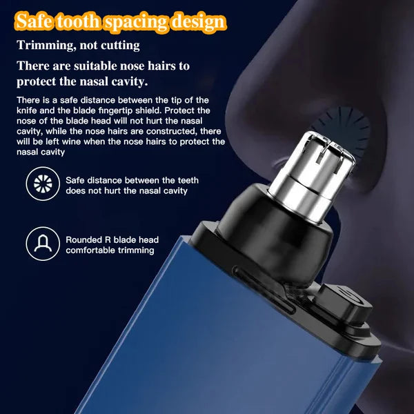 🏆Tondeuse à poils de nez rechargeable et portable✂️⚡