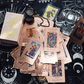 📢50% DE RÉDUCTION✨Jeu de Tarot « Witchy Cauldron » Rose Gold – 80 Cartes Feuille d’Aluminium + Livre Guide Inclus⚡