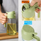 Pulvérisateur et Distributeur d'Huile en Verre 2 en 1 - 600ml