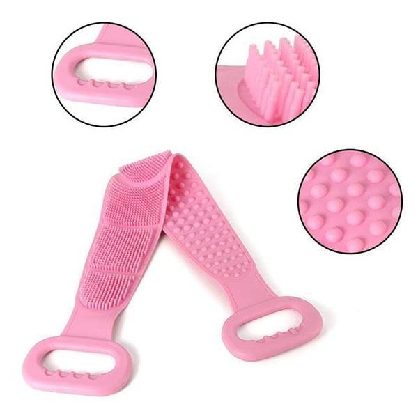 Brosse de Douche pour le Corps en Silicone