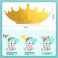 👶🛒 -50% ! 🛁Bonnet de Douche Imperméable pour Bébé – PP + TPE, Ajustable & Couronne Dessin Animé