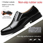 Chaussures Légères en Cuir pour Homme - Style Business Élégant, Semelle Antidérapante et Respirante