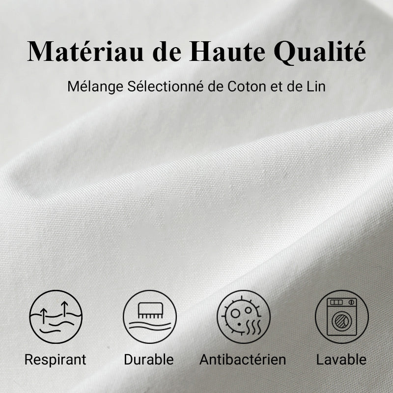 🍀Robe à Col Rond à Imprimé Botanique – Vente de Printemps – Tissu Léger, Motif Naturel & Coupe Décontractée🌸