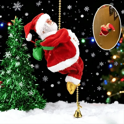 🎅 Père Noël chantant et dansant – Bouge, tourne et joue « Jingle Bells » pour une ambiance de Noël pleine de joie !