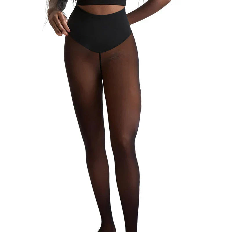 ❄️Leggings en polaire moulants à couture unique✨Restez au chaud. Affichez une silhouette parfaite💕