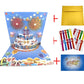 🎂Carte d’Anniversaire Magique – Gâteau 3D, Musique & Feux d’Artifice en un Souffle 🎇