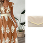 🎑60 % de réduction ✨Robe longue fluide à col en V et imprimé baroque pour femme