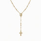 ✝️ PROMO FLASH : 50% DE RÉDUCTION ! Collier Chapelet avec Croix et Perles – Motif Vierge Marie & Finition Dorée for Un Élégant Accessoire Intemporel ✨📿