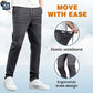 🥰Pantalon cargo haut, extensible et résistant, avec plusieurs poches