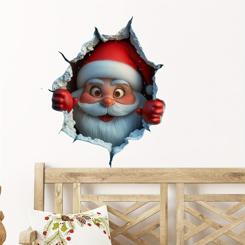 🎄Soldes de Noël 50 % de réduction🎅Autocollants muraux créatifs pour Noël