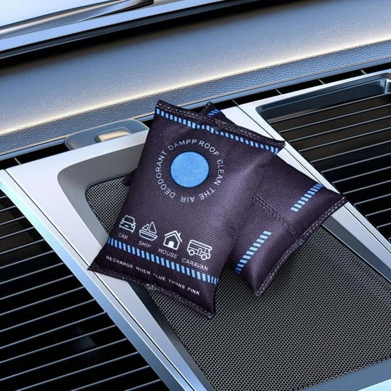 ✨Déshumidificateur de Voiture Réutilisable en Gel de Silice - Absorbe l'Humidité et Élimine la Condensation sur Pare-brise & Intérieur 🔄🌬️