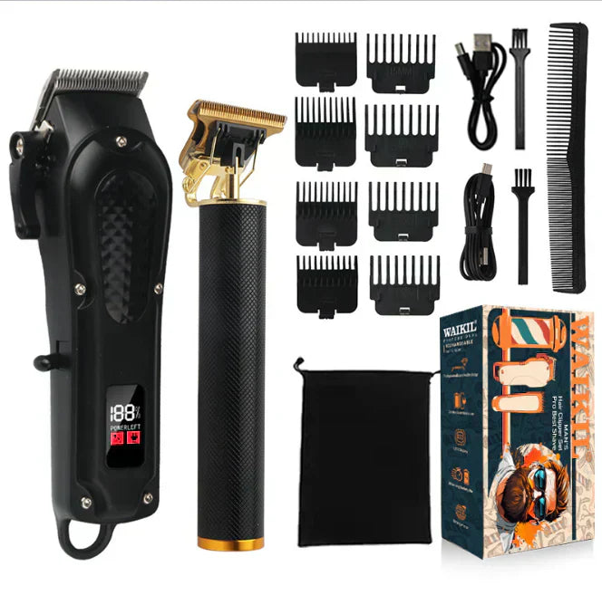 ✂️ 50% DE RÉDUCTION ! ⏰ Tondeuse Électrique – Lames Auto-Affûtantes, Faible Bruit & Écran Intelligent – Moteur Sans Balais 1500 mAh – Coupe Précise pour le Jardin ou l’Entretien des Espaces Verts 🌿
