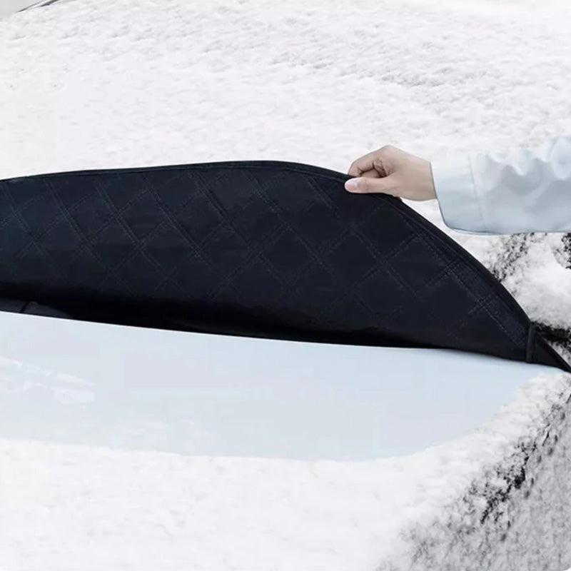 Couverture Magnétique Contre la Neige pour Pare-brise de Voiture