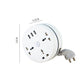 🔌🧵 Multiprise universelle à enrouleur de câble – Rangement propre, gain de place, sécurité renforcée, le cordon s’adapte à vos besoins puis disparaît d’un geste, fini les fils qui traînent 🏠💡