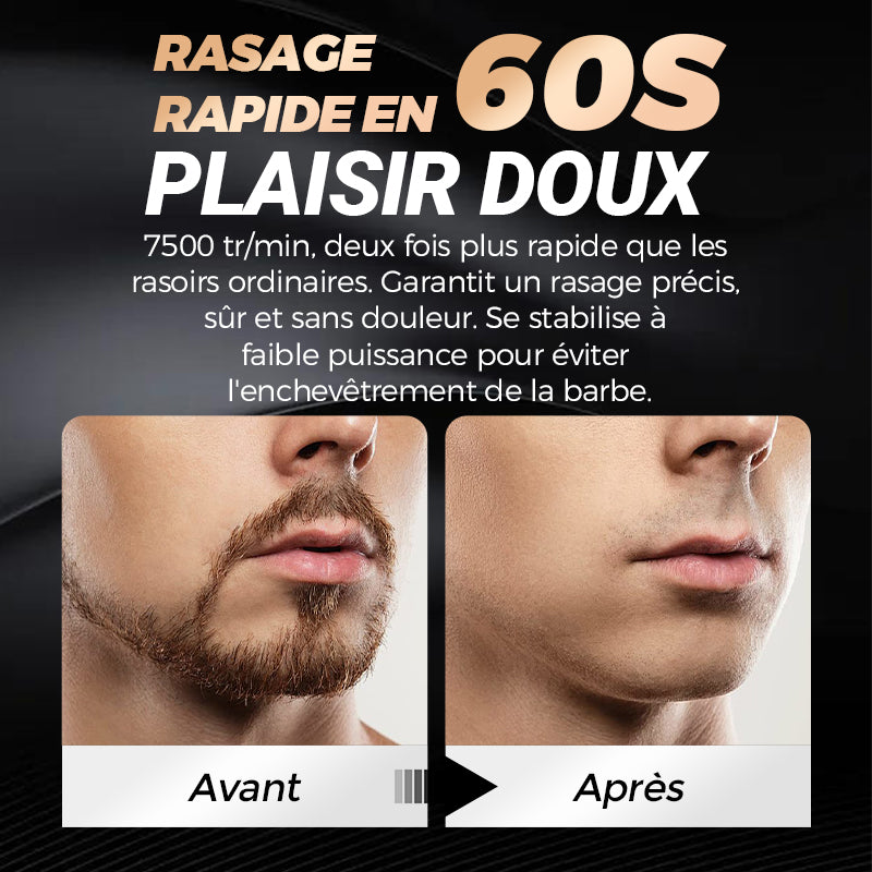 🎁Promotion Chaud⏳Nouveau Rasoir de Poche USB Amélioré 2026 - Rasoir Électrique Mini Rechargeable pour Hommes, Compact et Imperméable, Idéal pour la Maison, la Voiture et les Voyages
