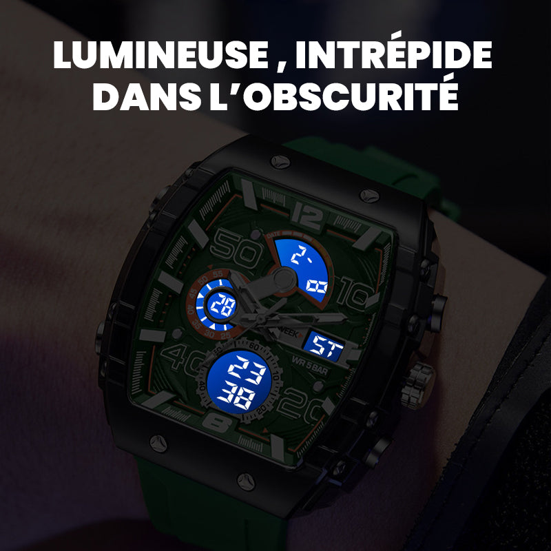 ⌚Montre Numérique de Sport Multifonction et Décontractée