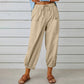 💞Pantalon large à jambes droites pour femme – Coton et lin respirants, coupe flatteuse et poches pratiques 👖