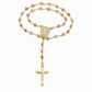 ✝️ PROMO FLASH : 50% DE RÉDUCTION ! Collier Chapelet avec Croix et Perles – Motif Vierge Marie & Finition Dorée for Un Élégant Accessoire Intemporel ✨📿