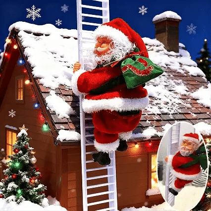 🎅 Père Noël chantant et dansant – Bouge, tourne et joue « Jingle Bells » pour une ambiance de Noël pleine de joie !