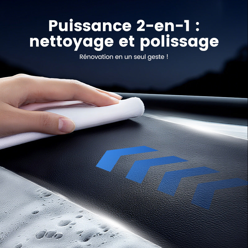 📢🚗Nettoyant multifonction avec polissage protecteur pour intérieur de voiture✨