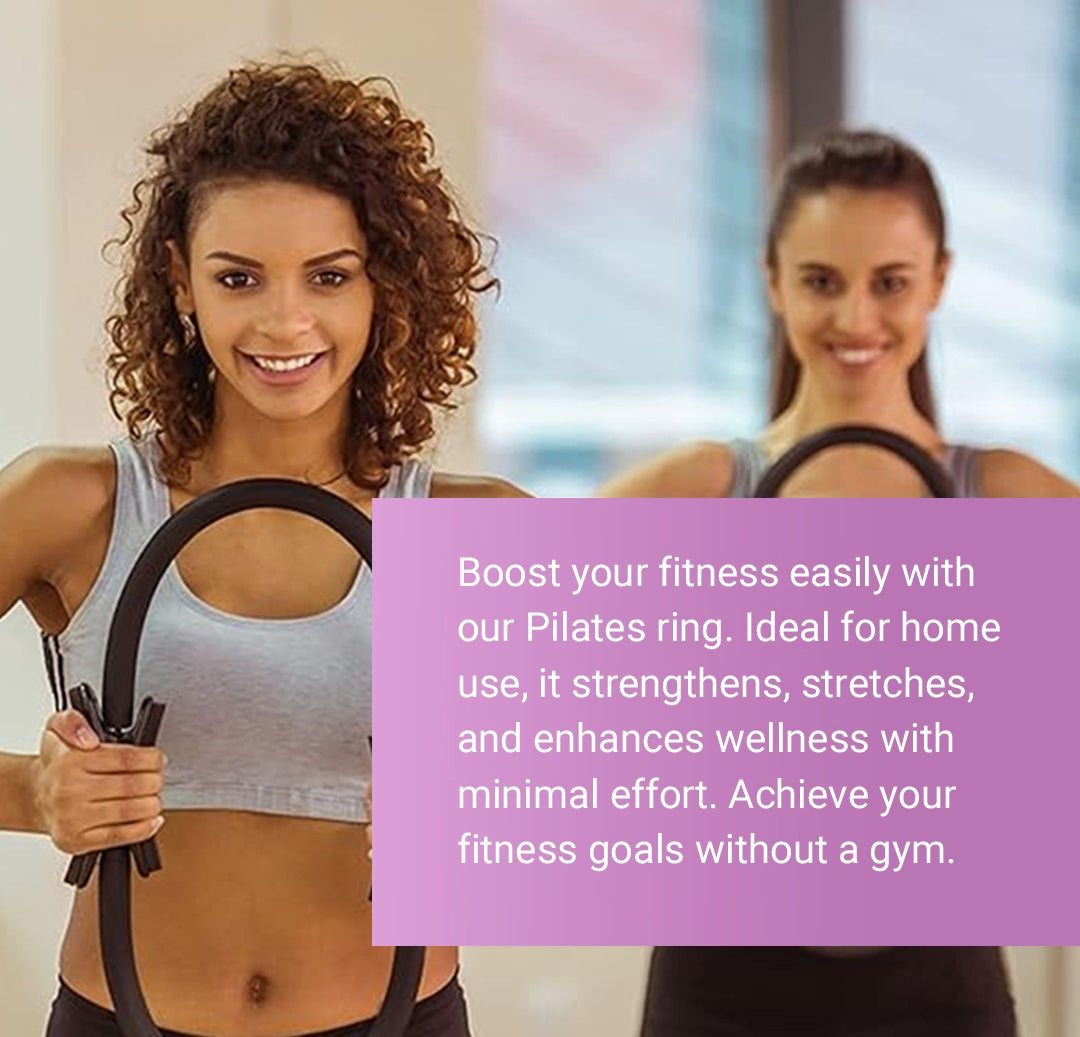 🏆50% de réduction🎉Cercle de Résistance Pilates – Réglable, Multifonction & Léger📦