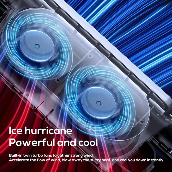 🌬️OFFRE LIMITÉE -50%🚗Ventilateur arrière double turbo pour voiture – 3 vitesses, silencieux, fixation Velcro⚡