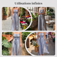👗 50% DE RÉDUCTION 💥 Combinaison motifs géométriques – Encolure dos nu & fente latérale – Tissu fluide, polyvalente – parfaite pour les soirées ou les vacances ✨