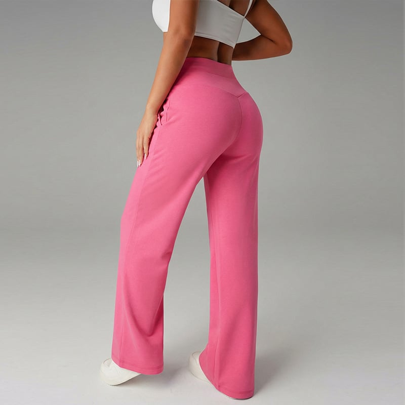 💃 Élégance Quotidienne💖Pantalon Droit Femme Tissu Souple🌟Coupe Ample & Confort Parfait