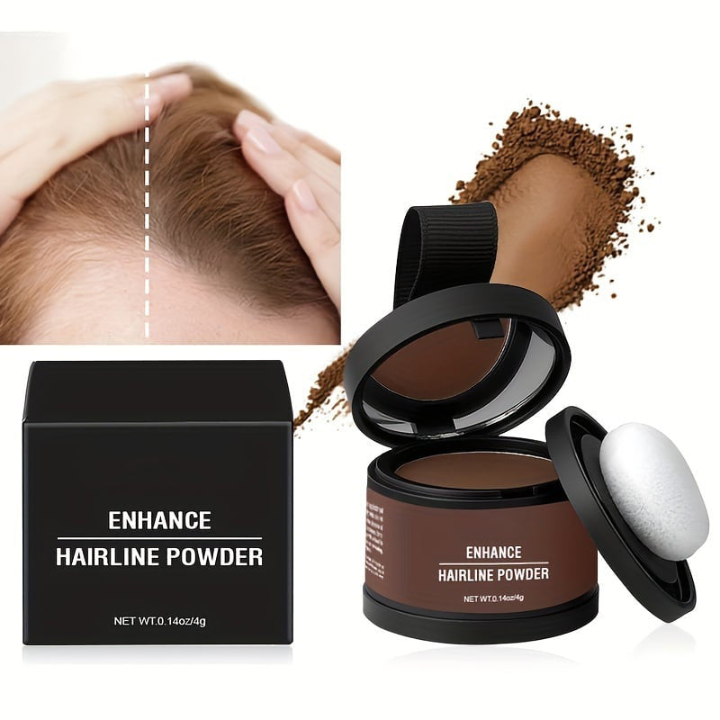 🔥💇‍♀️ PROMO SPÉCIALE 1 ACHETÉ, 1 OFFERT ! Poudre pour Racines & Repousses – Naturelle, Résistante à l'Eau, 8 Couleurs, Inclut Miroir & Houppette, Couverture Express ✨