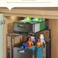 🧂✨ -50% | Organisateur Coulissant Réglable pour Sous Évier – Étagère de Rangement Multifonction pour Cuisine, Épices et Accessoires