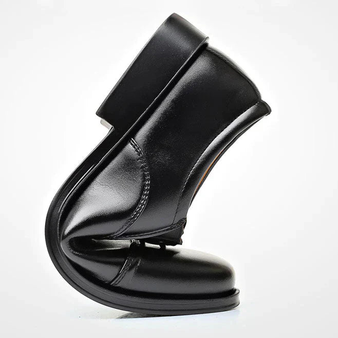 Chaussures Légères en Cuir pour Homme - Style Business Élégant, Semelle Antidérapante et Respirante