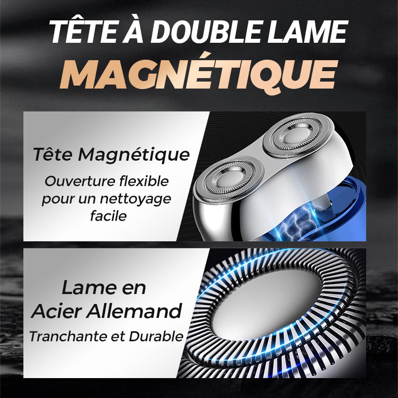 🎁Promotion Chaud⏳Nouveau Rasoir de Poche USB Amélioré 2026 - Rasoir Électrique Mini Rechargeable pour Hommes, Compact et Imperméable, Idéal pour la Maison, la Voiture et les Voyages
