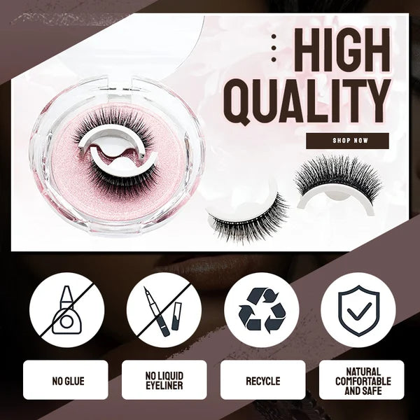 💧👀 Cils magnétiques waterproof – Adhésion instantanée sans colle, résistent à l’eau et à la transpiration, pour un regard sublime du matin au soir ☀️🌙