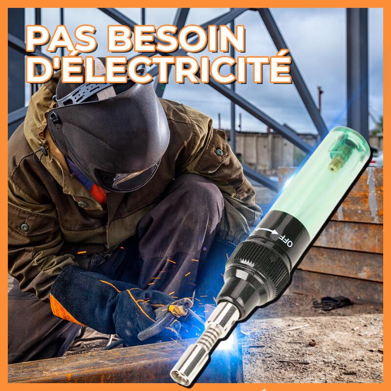 Fer à Souder Portable 4 en 1 au Gaz - Sans Fil, Réglable et Multifonction