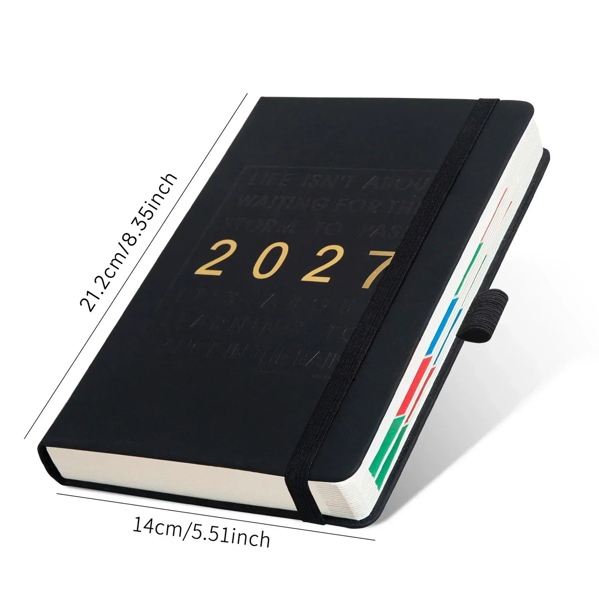 📅 PROMO FLASH : 50% DE RÉDUCTION ! 📓 Carnet-Calendrier 2027 – A5 – Une Page par Jour & Dates Imprimées for Notes Quotidiennes & Organisation ✨