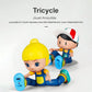 📢📢50% DE RÉDUCTION !! ⏰Tricycle Acrobatique pour Enfants – Plastique Haute Qualité – Musique, Lumières & Rotation 360° for Enfants de 1 à 4 Ans 🎁