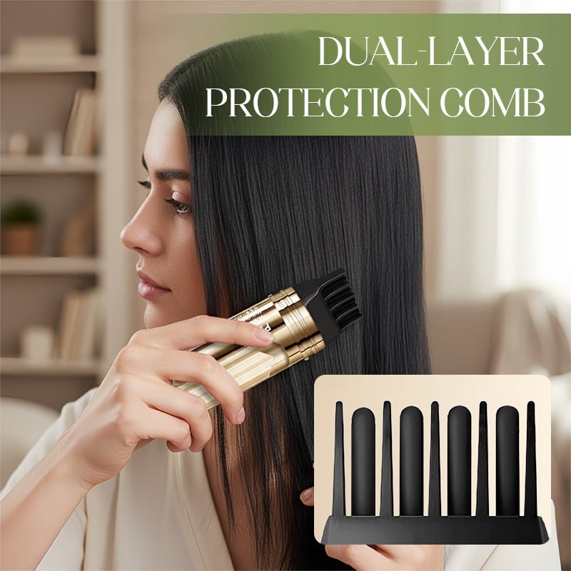 🔥🥰💯Peigne de teinture capillaire pratique 2 en 1 pour cheveux gris