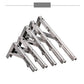 Supports d'Étagère Pliants en Acier Inoxydable – Installation Facile, Gain d'Espace & Charge 250kg