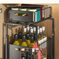 🧂✨ -50% | Organisateur Coulissant Réglable pour Sous Évier – Étagère de Rangement Multifonction pour Cuisine, Épices et Accessoires
