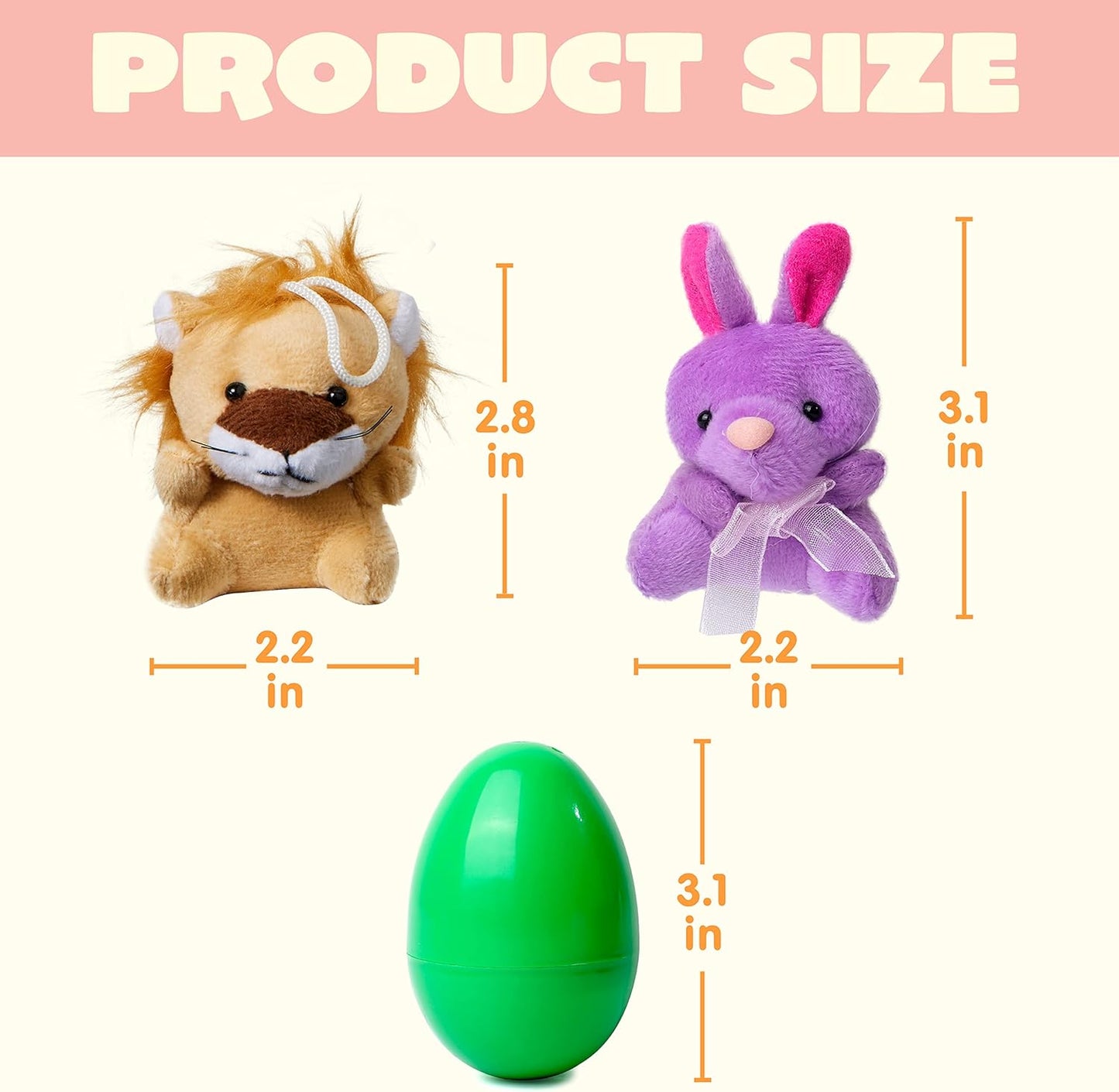 🥚Une Surprise dans Chaque Œuf ! | Collection de Mini Peluches Uniques | Couleurs Vives, Sans Bonbons🐰