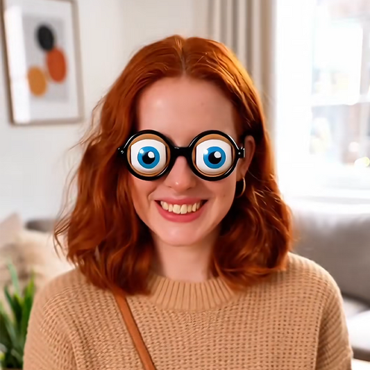 🔥50 % DE RÉDUCTION !!🏆Vente flash💥Lunettes amusantes avec mécanisme d'œil qui cligne
